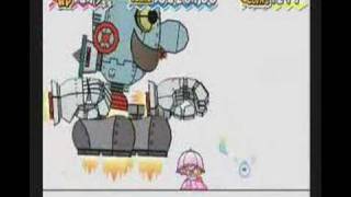 Super Paper Mario - Brobot L-Type battle