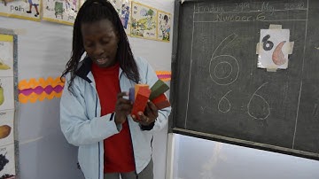 Fanaka Junior School Reception Class Number work Lesson 7