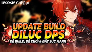 Update Build Diluc DPS (Không Bennet): Rẻ, Mạnh, Đội Hình Phổ Biến! Tiêu Điểm Nhân Vật Diluc Genshin