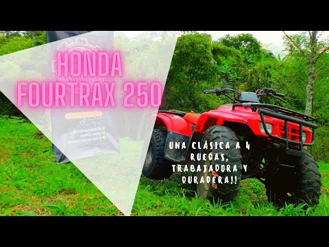 Video: ¿Es un Honda FourTrax tracción en las cuatro ruedas?