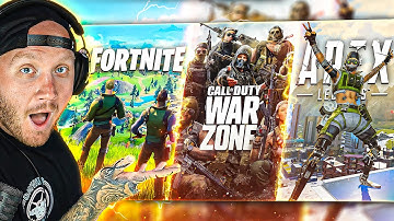 WARZONE VS FORTNITE VS APEX...