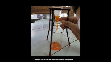 Isolation of Lycopene from Tomatoes 🍅  #M.sc #chemistrypractical ..