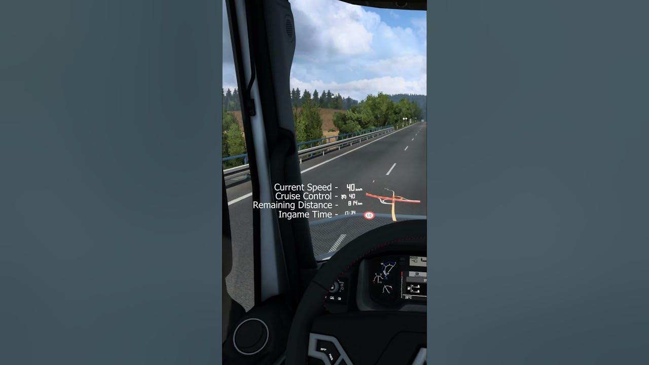 TruckersMP Feature Heads Up Display YouTube