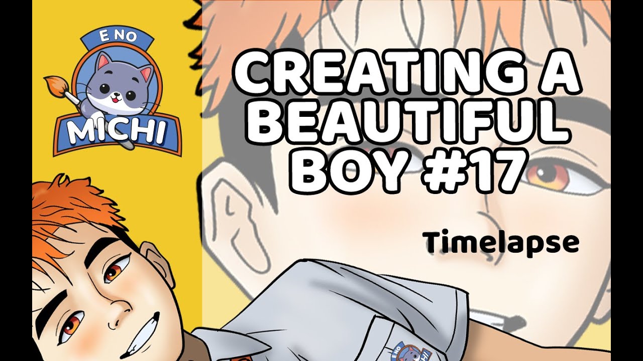 Creating Boy Creating a Beautiful Boy #17 – Full Digital Painting Process (Timelapse ...