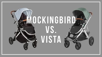 Mockingbird vs. Uppababy Vista 2019 – Stroller Comparison