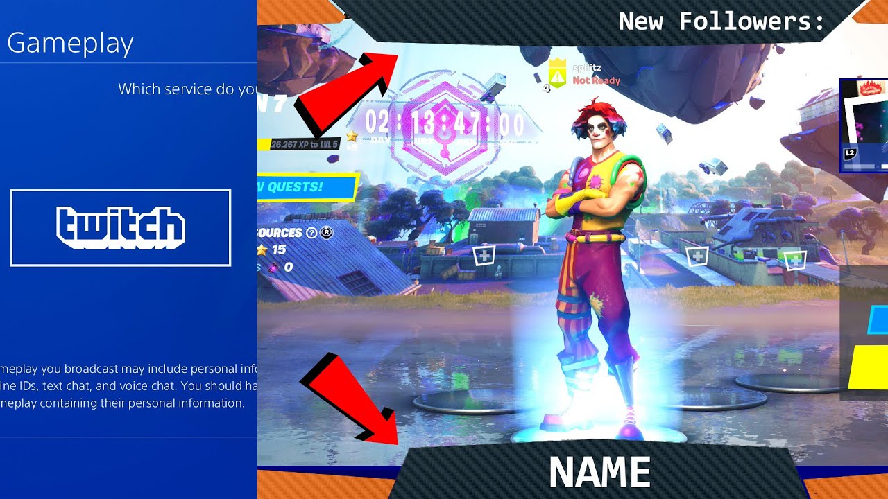 Rettsmedicin FALSK ideologi How to ADD TWITCH OVERLAYS on PS4 STREAM! (EASY METHOD) - YouTube