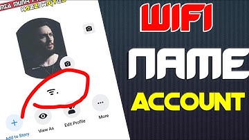 wifi name facebook Account||inveled + single name id 💯 %working