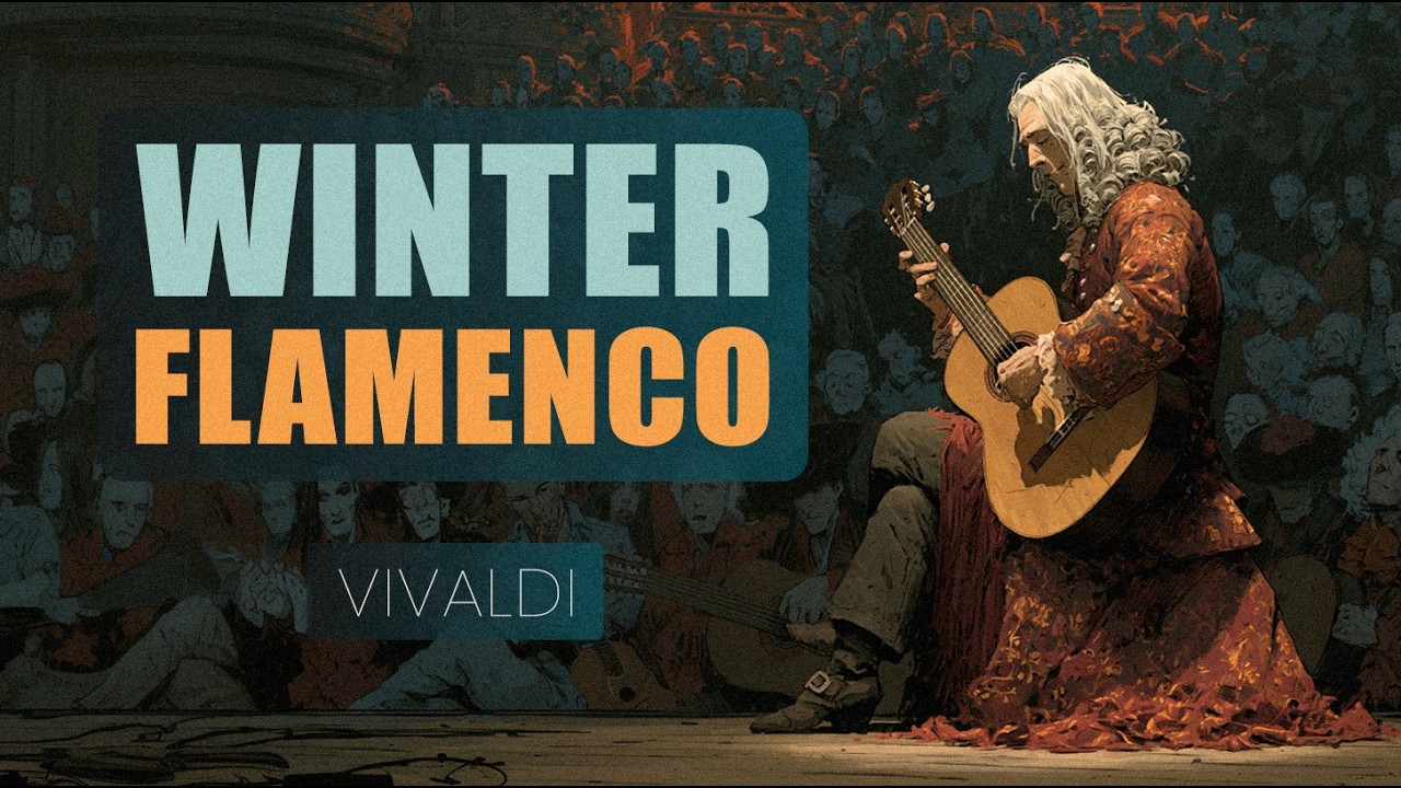 Vivaldi's Winter x FLAMENCO | Like You've Never Heard Before | Deep Focus & Pure Energy 🎸❄️
