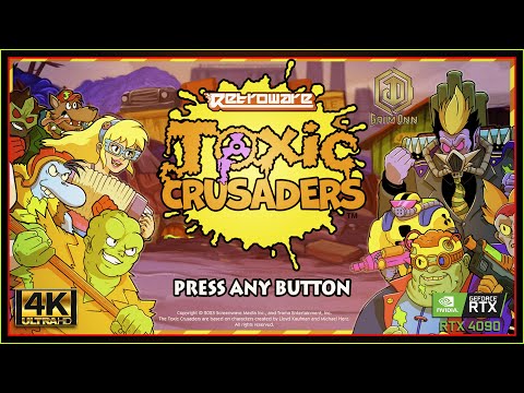 🔴 Toxic Crusaders 2023 !! | Old School Beat' em Up! New Gameplay | RTX 4090 | Boss Fight