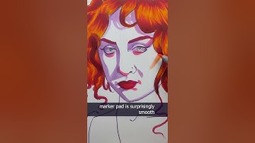 Trying Ohuhu Marker Pad and Drawing Chappell Roan