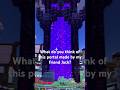 Jacks portal #minecraft #building