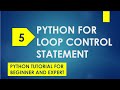 python for loop | python for loop range | python for loop list | control flow | python tutorial