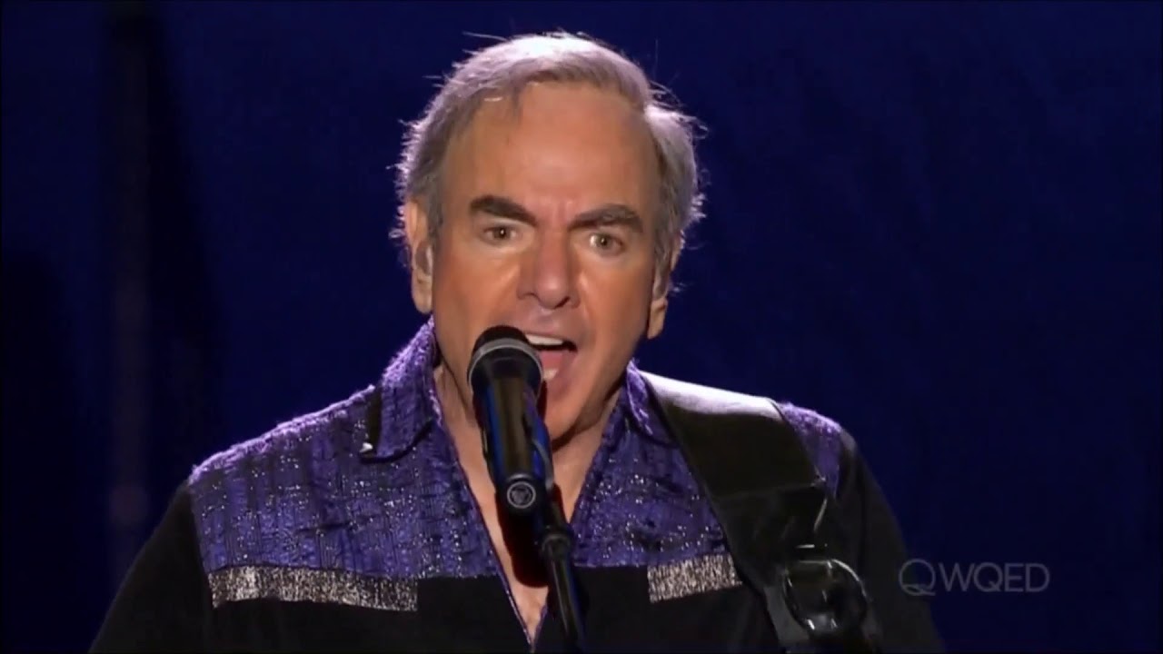 Neil Diamond sings 