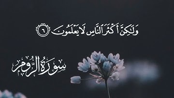 وَعْدَ اللَّهِ لا يُخْلِفُ اللَّهُ وَعْدَهُ 🌹 #عبدالله_الخلف #سورة_الروم