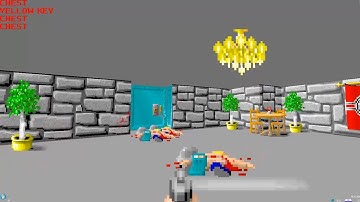 DOOM MOD Wolf3D WOLF 3D Demo NORMAL WALK ANIMATION LIKE DOOM WOLFENSTEIN 3D E3M1 & E3M2