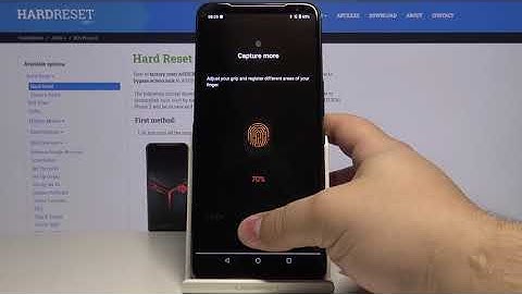 How to Add Fingerprint in ASUS ROG Phone 2 – Set Up Lock Screen