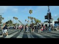 Drive down Santa Monica during memorial weekend (2021) in 4k