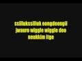 HELLOVENUS WIGGLE WIGGLE Lyrics Color Coded 
