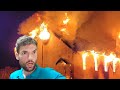 Recent burning of St Michan's Church of Ireland
