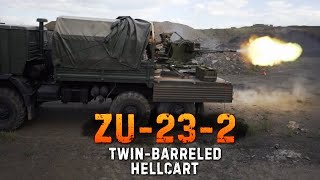 Soviet 23mm TwinBarreled HELLCART ZU232 | High Caliber Mayhem