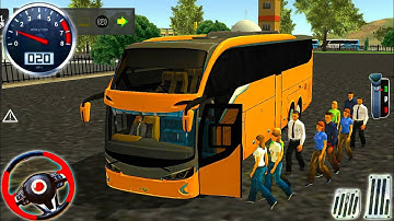 Euro Coach Bus Simulator 😱🚌 | Real Bus Simulator Adventure (Part 5)