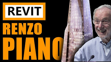 Revit Tutorial [2025] | RENZO PIANO model of LONDON SHARD skyscraper in Revit