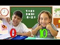 Maria Clara ensina como ser INTELIGENTE e um BOM AMIGO na escola - Família MC Divertida