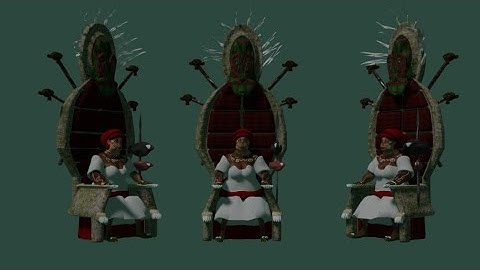 3D Design Blender Tutorial: Making The Voodoo Lady Monkey Island using Adobe Fuse and Blender part 2