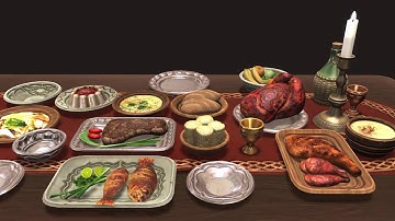 Medieval Food and Drinks Mega Pack - Unity Asset Store