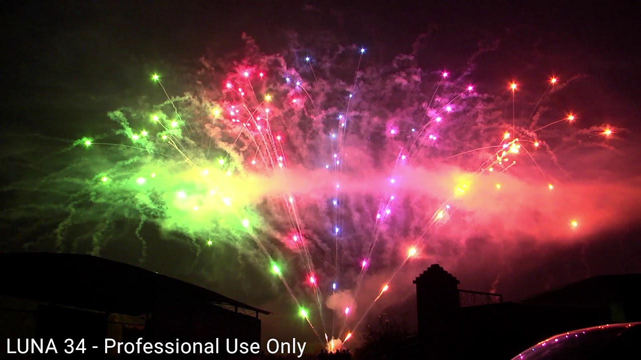 EVOLUTION FIREWORKS - LUNA 34 - YouTube