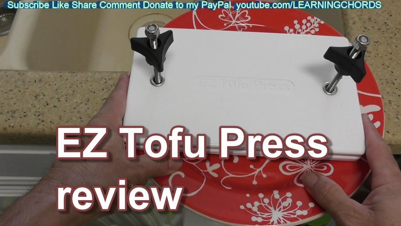 Removes Water from Tofu for Better Flavor and Texture. EZ Tofu Press 