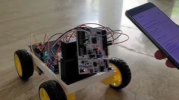 RC car with STM32 + WLAN module ESP8266