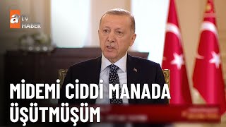 Erdoğan yayın sırasında rahatsızlandı! - atv Haber 26 Nisan 2023