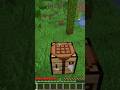How to Make a Crafting Table #minecraft