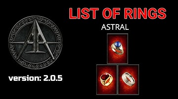 Anima ARPG Astral Rings