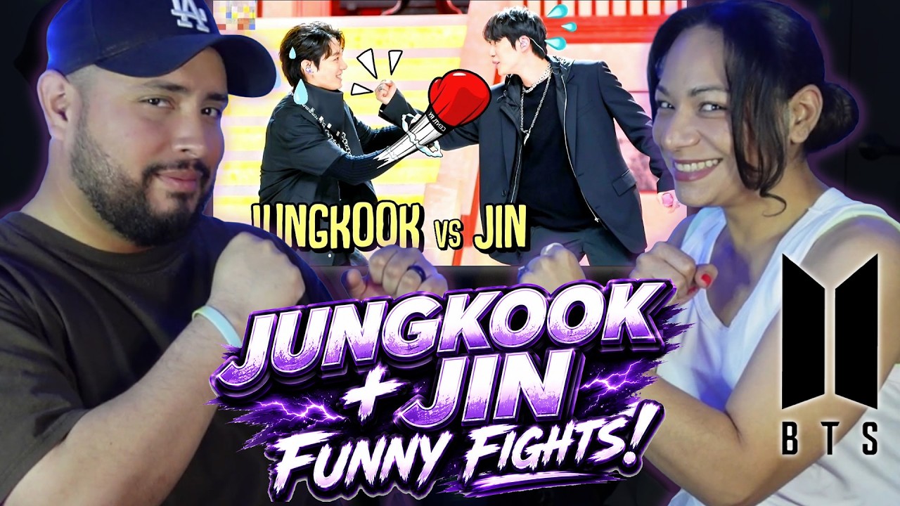 Jungkook Funny Fights with Jin | Try not to Laugh! | Reaction!