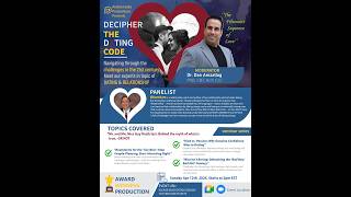Decipher the dating code seminar series with Guest Panelist: Elliott Katz