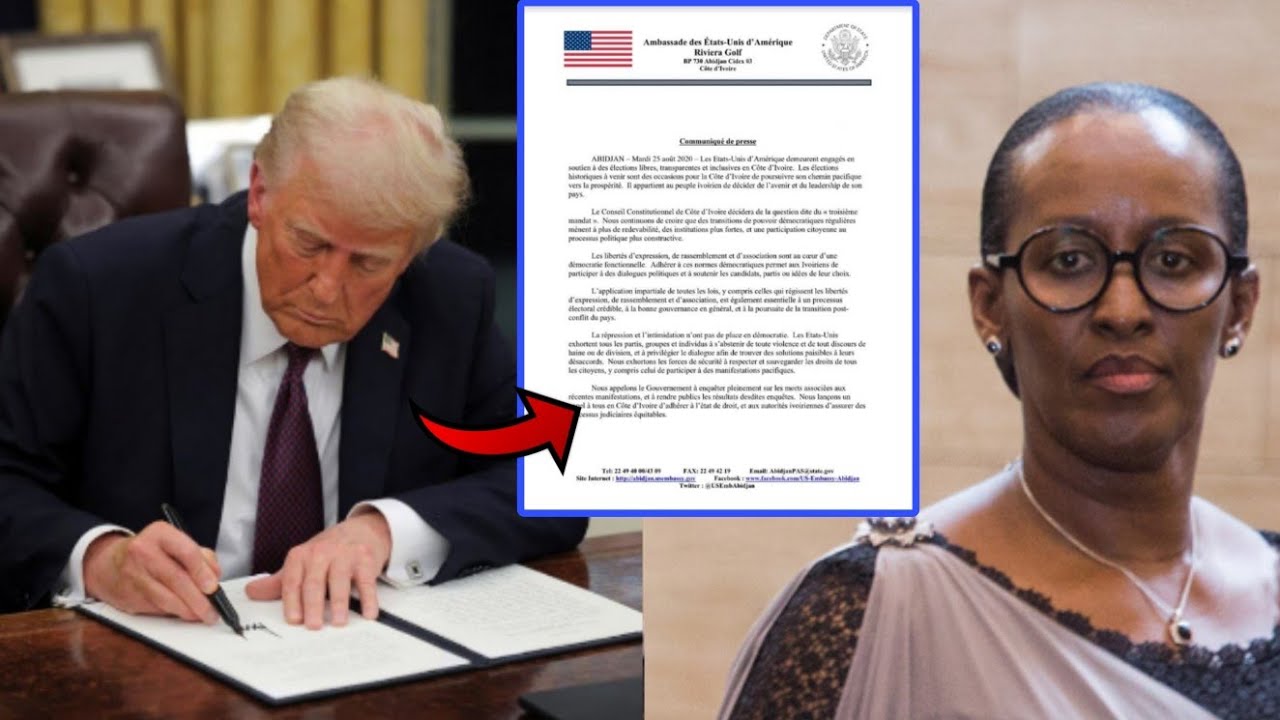 ITANGAZO RITURUTSE MURI PEREZIDANSI Y'AMERICA JEANETTE KAGAME IKI GITONDO UMVA|| AGEZWEHO.