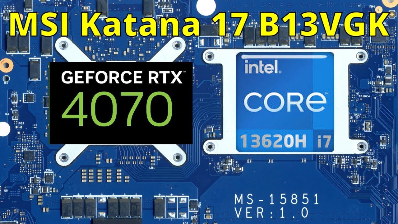 Эпизод 39 - Ремонт материнской платы MSI Katana 17 B13VGK [MS-15851 rev. 1.0]