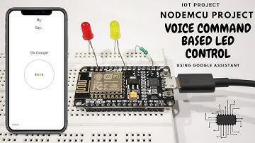 Control LED Using Google Assistant | Voice Command LED Control | NODEMCU | KNOWLEDGE DOCTOR