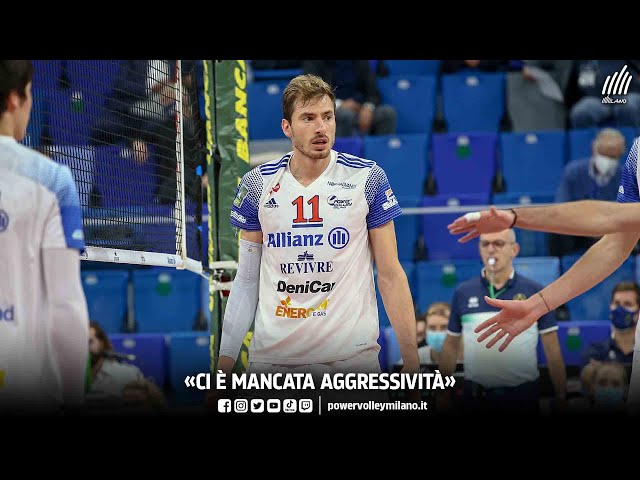 Superlega, intervista post Civitanova - Milano di Matteo Piano