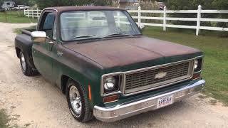 1974 Chevy C10 Custom 350FI Step Side