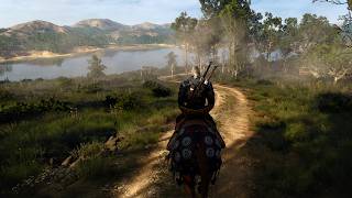 The Witcher 3 Next Gen - Horse Ride in White Orchard