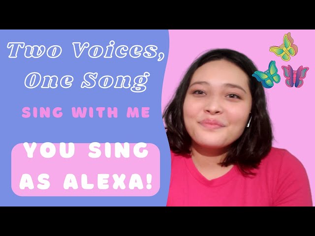 'Two Voices, One Song' Sing With Me (You Sing As Alexa) Acoustic┃Barbie u0026 the Diamond Castle class=