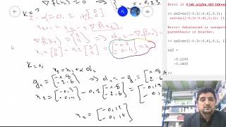 TD2EX02 fixed-step and optimal-step gradient method