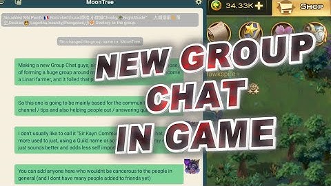 New Group Chat In-Game - Art of Conquest