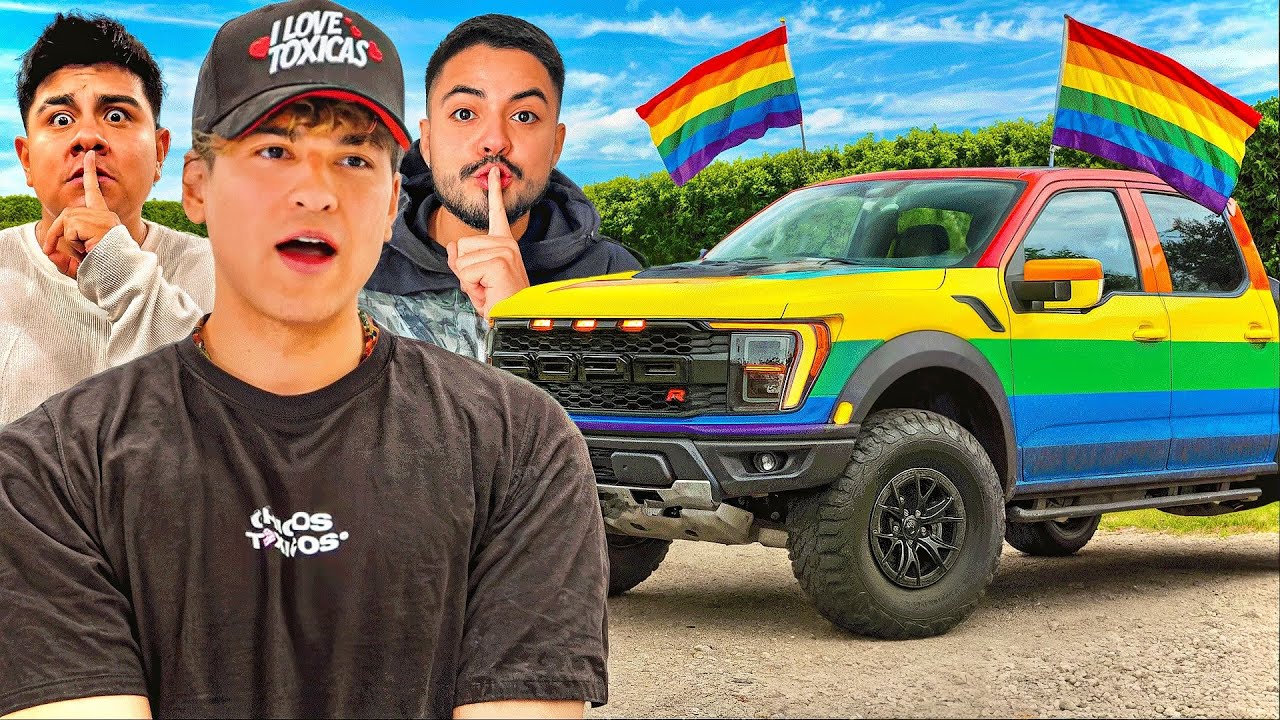 My Friends Pranked Me With a RAINBOW CAR WRAP! (GONE TOO FAR) 
