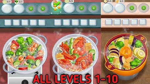 Hotpot Go All Levels 1-10 Gameplay Walkthrough {Android,iOS}