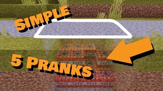 5 ways to Prank and Troll you Friends in Minecraft