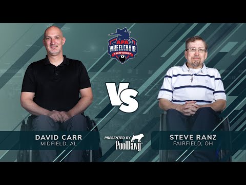 David Carr VS Steve Ranz - 2022 APA Wheelchair Championship Final